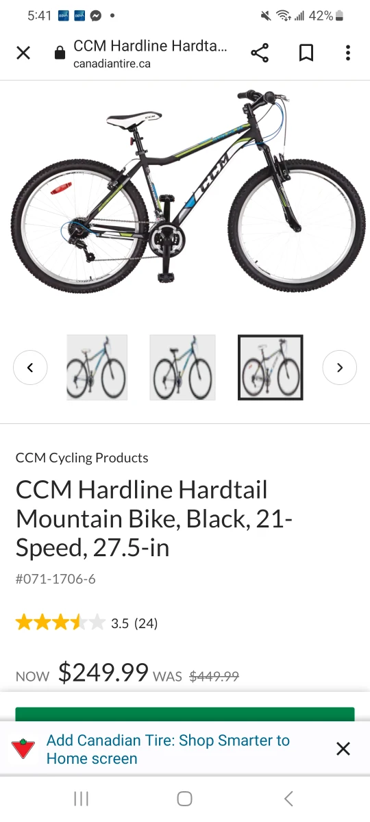mountain bike