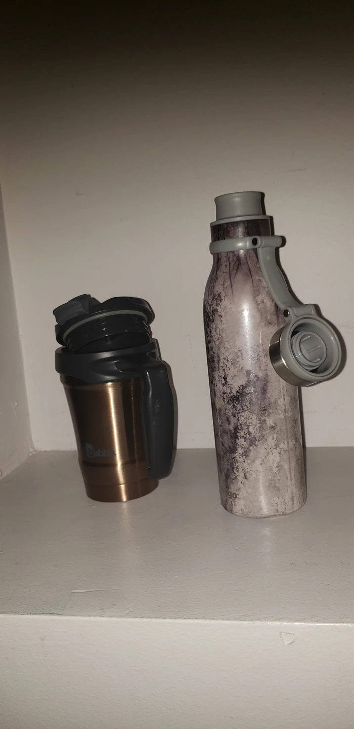 Insulated stainless steel water bottle 20oz + travel mug 16oz - photo 3