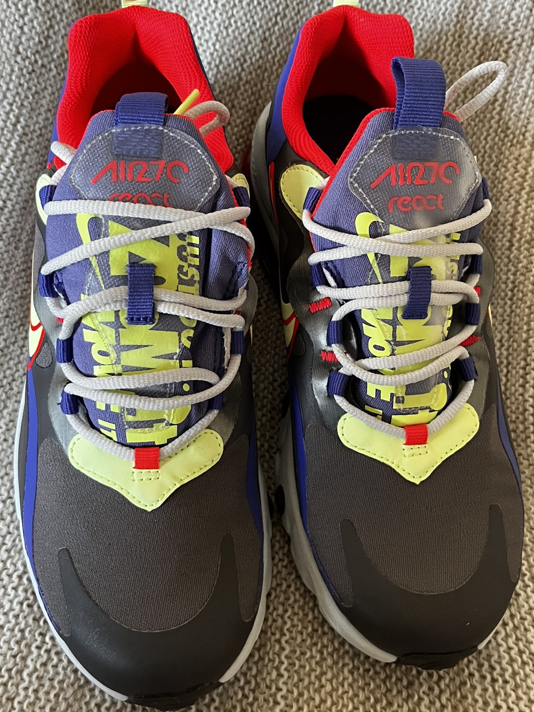 NIKE AIR MAX  270 REACT  7Y / 8.5 W - photo 3
