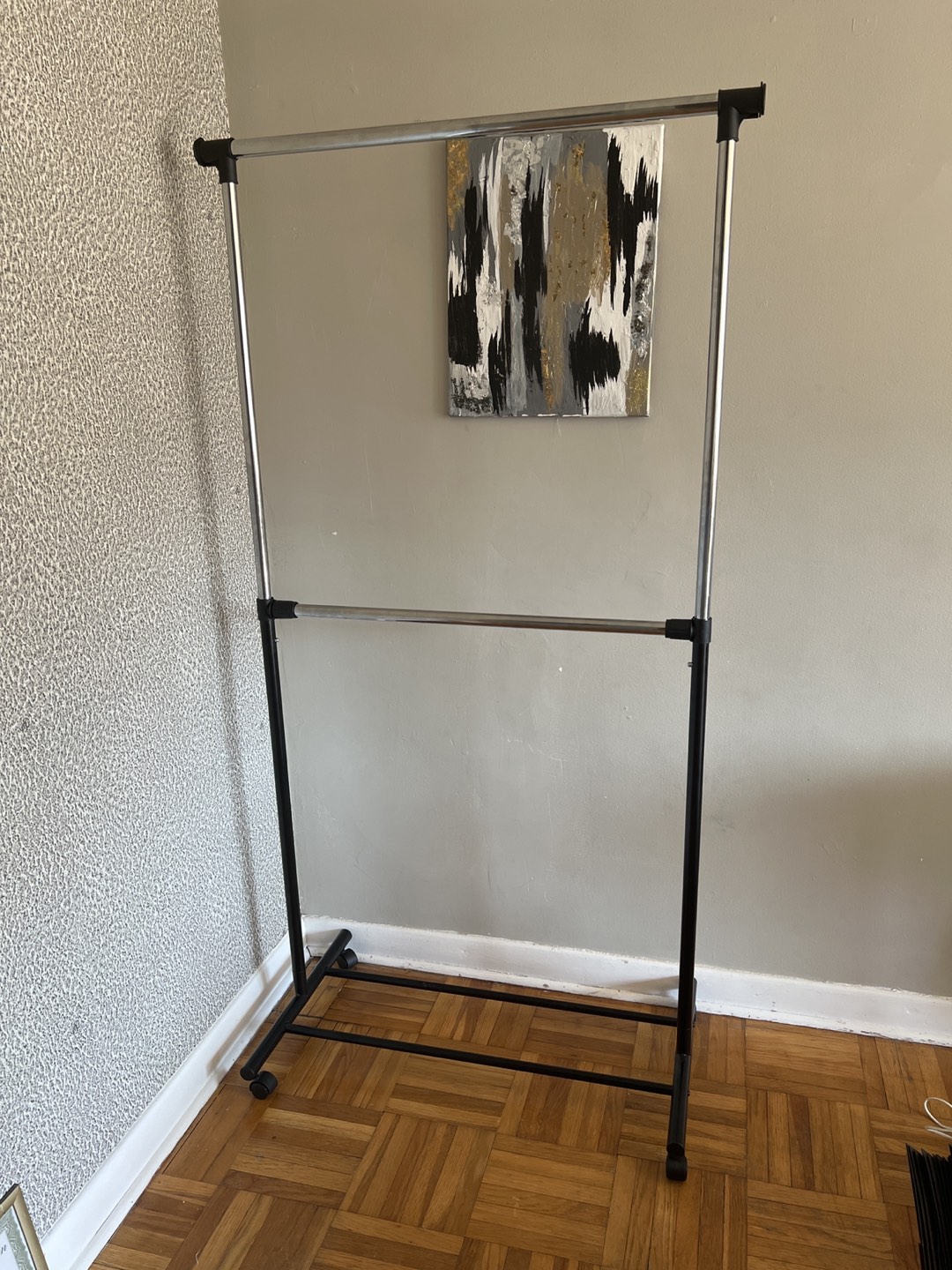 Double Clothing Rack