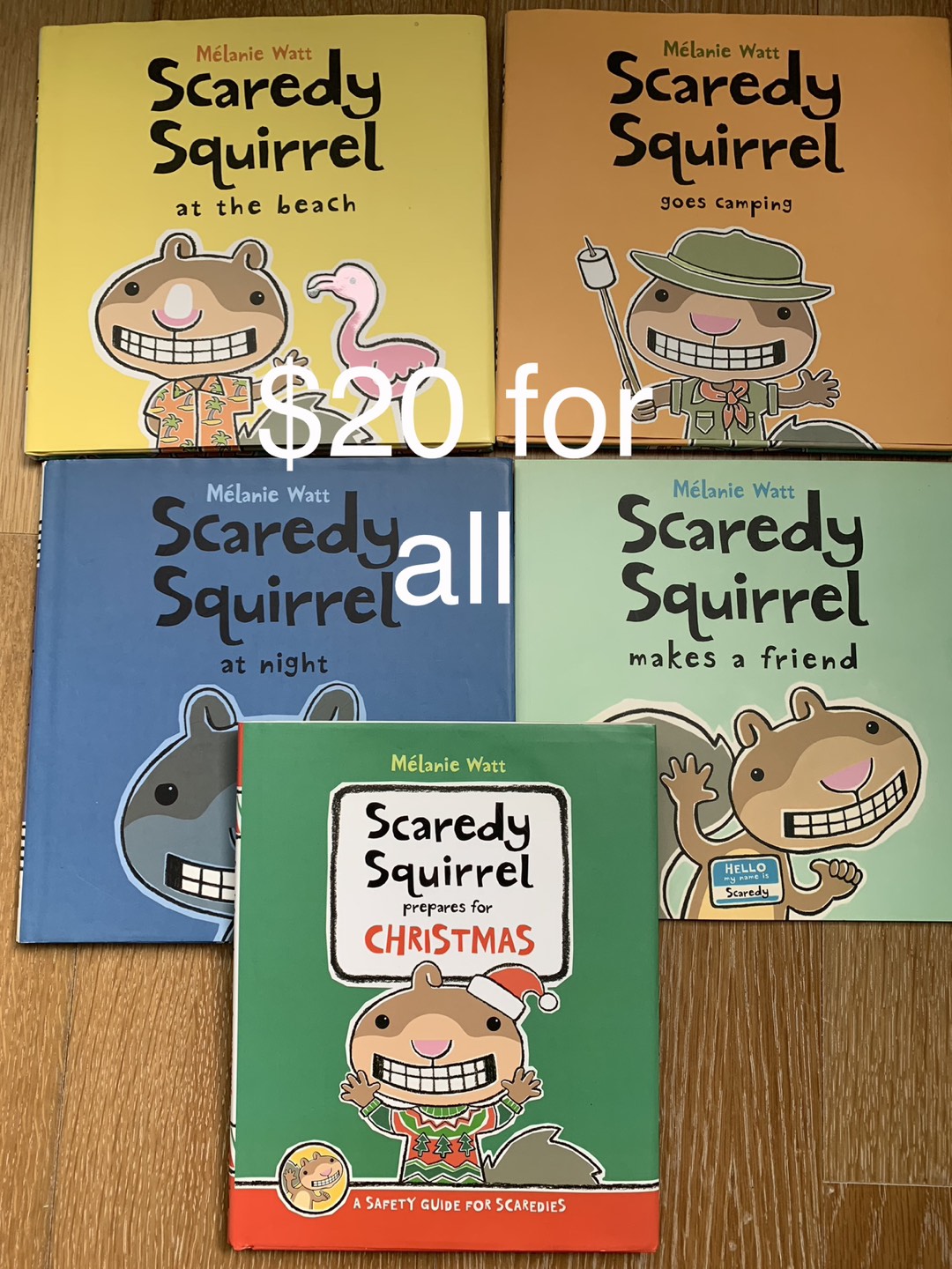 Scaredy Squirrel series thumbnail