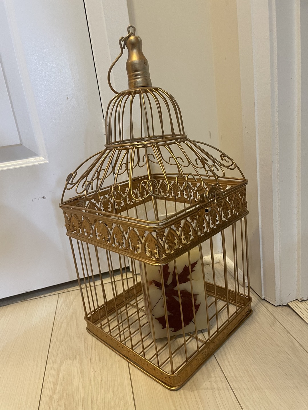 Iron fancy cage