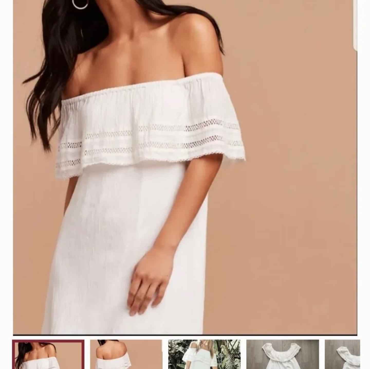 Wilfred Emile Off-Shoulder Summer Dress