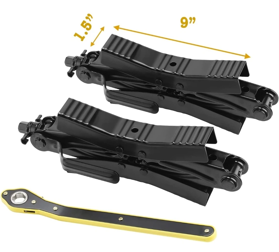 EPOARTIST Wheel Chock Stabilizer 2 Sets for RV Travel Trailer - photo 3