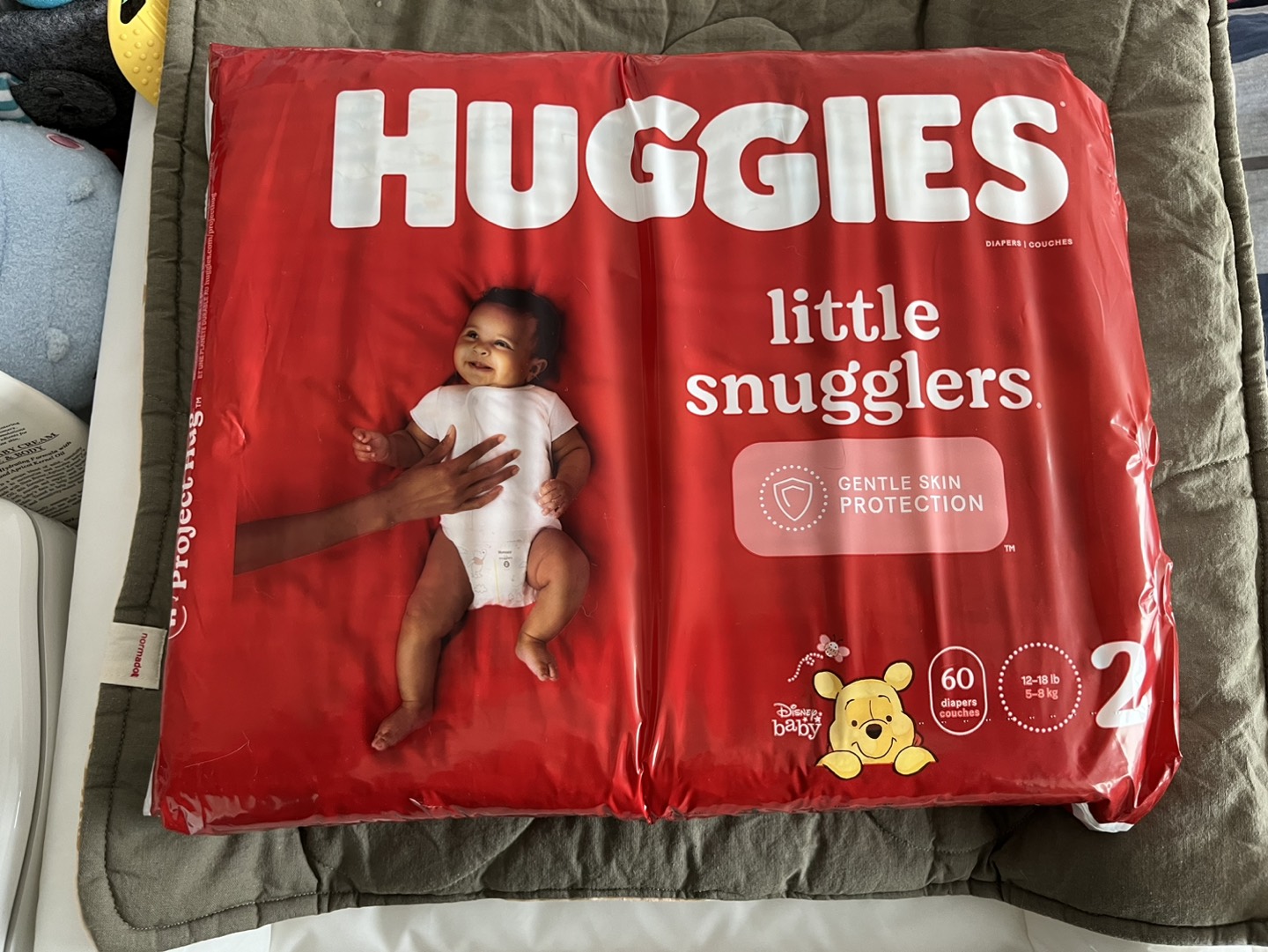 Huggies Little Snugglers size 2 (~90 diapers) thumbnail