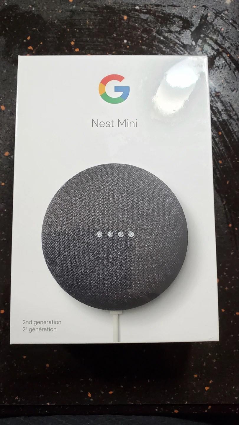 Google Nest Mini -2nd generation (new-unopened) thumbnail
