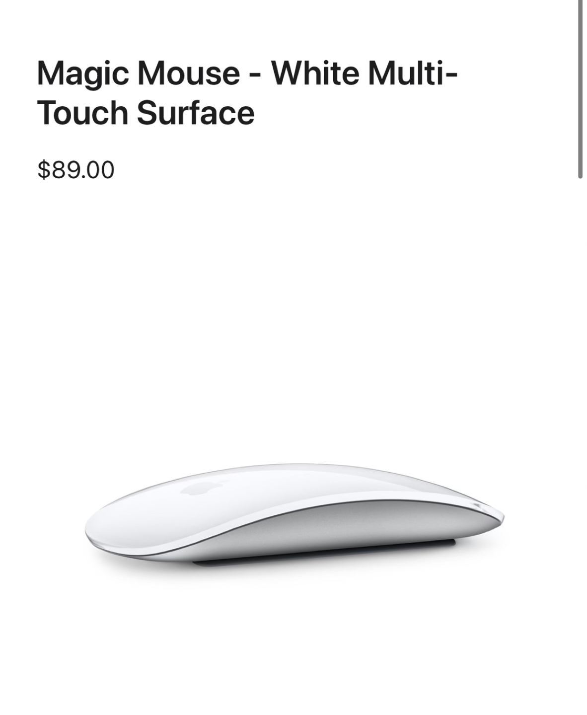 Apple Magic Mouse 2 - rechargeable image indicator(3)