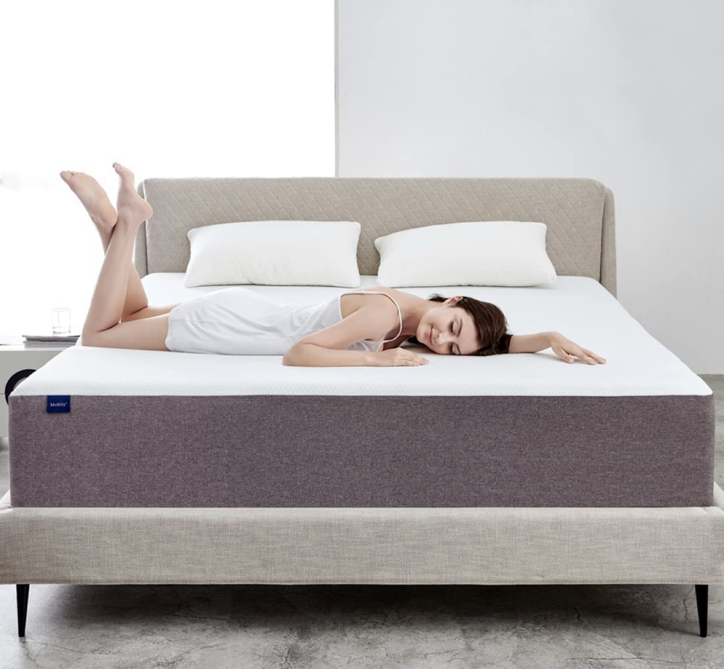 Queen Size Mattress & Platform Bed Frame