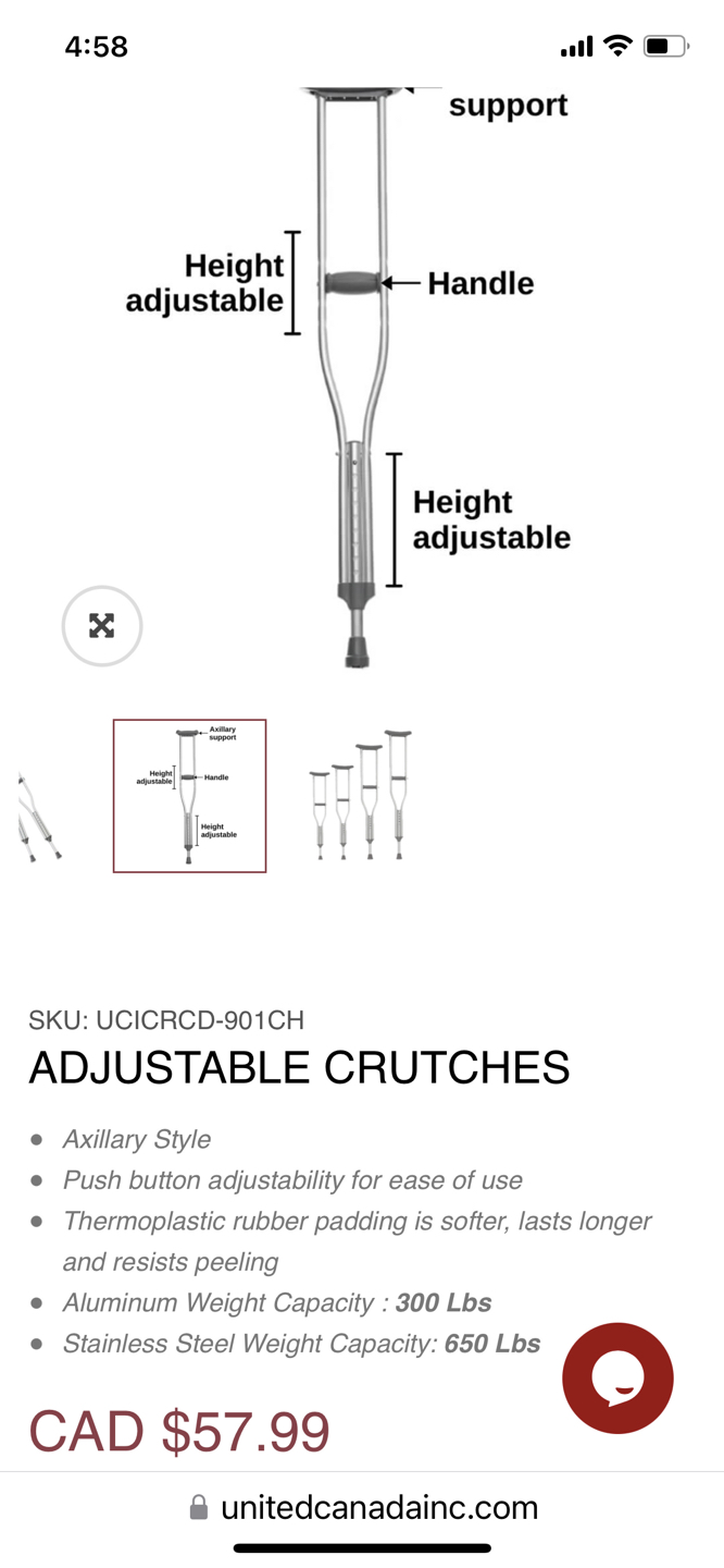 Crutches - photo 2