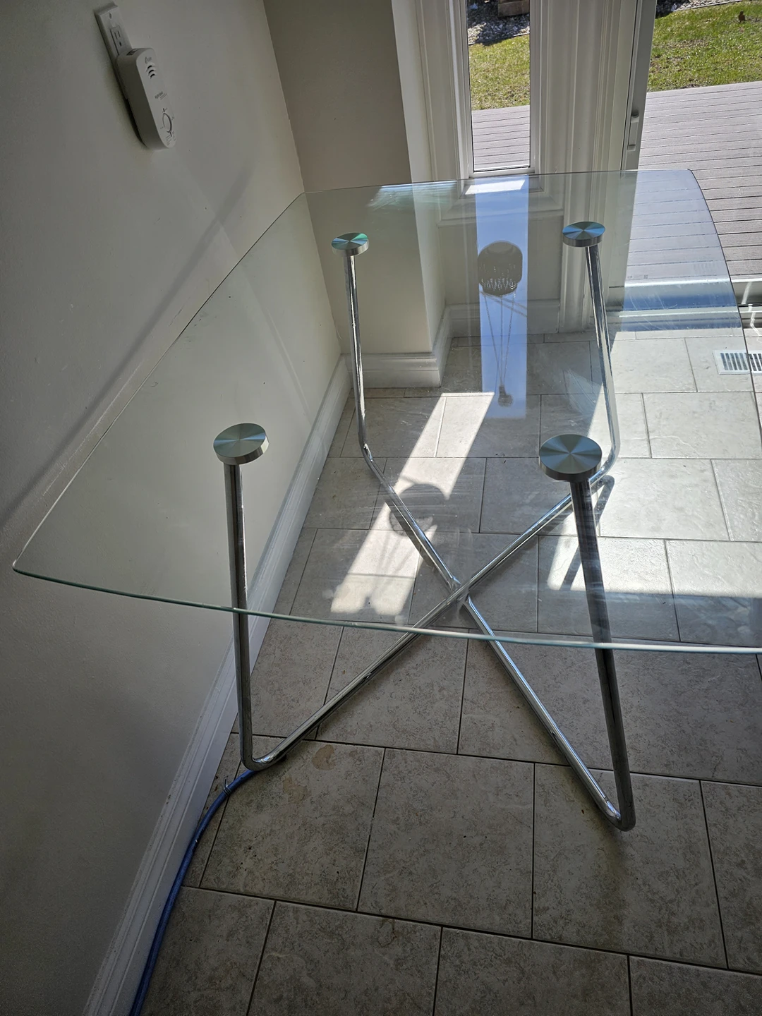glass dining table / coffee table - photo 3