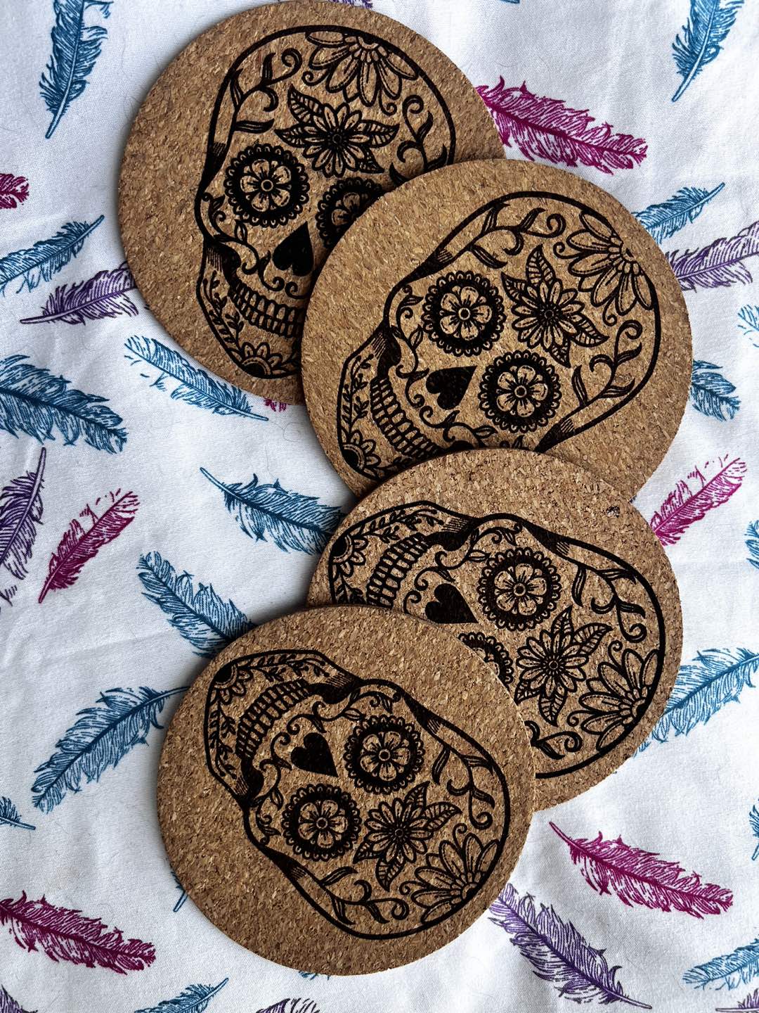 Cork coasters image indicator(2)