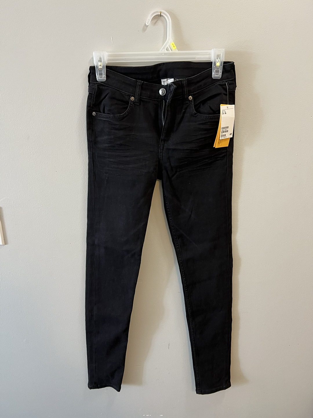 H&M Black Jeans US 8/EU 38 thumbnail