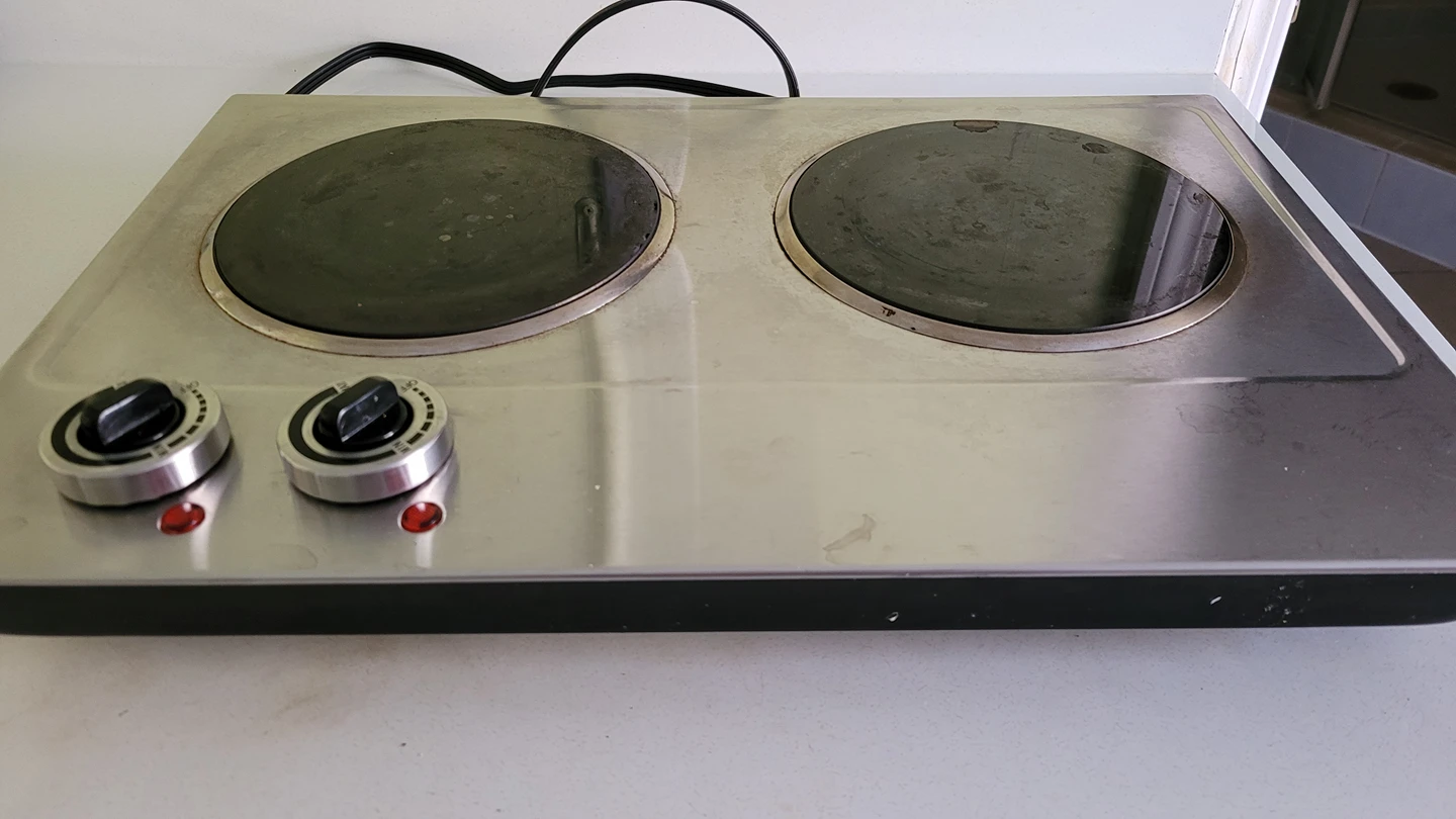 1800W double Glass countertop stove image indicator(3)