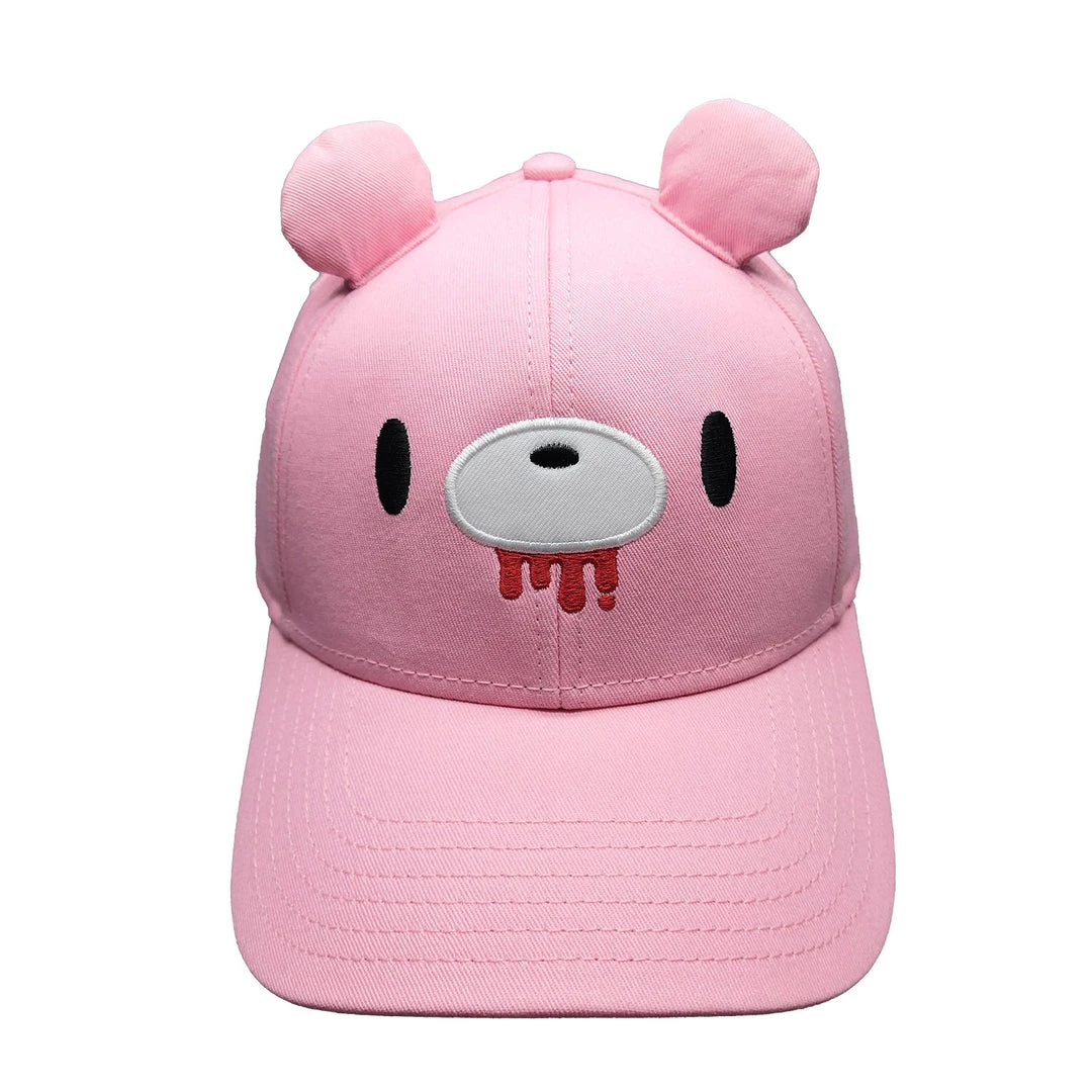 Gloomy Bear Big Face Snapback Hat With Ears - photo 2