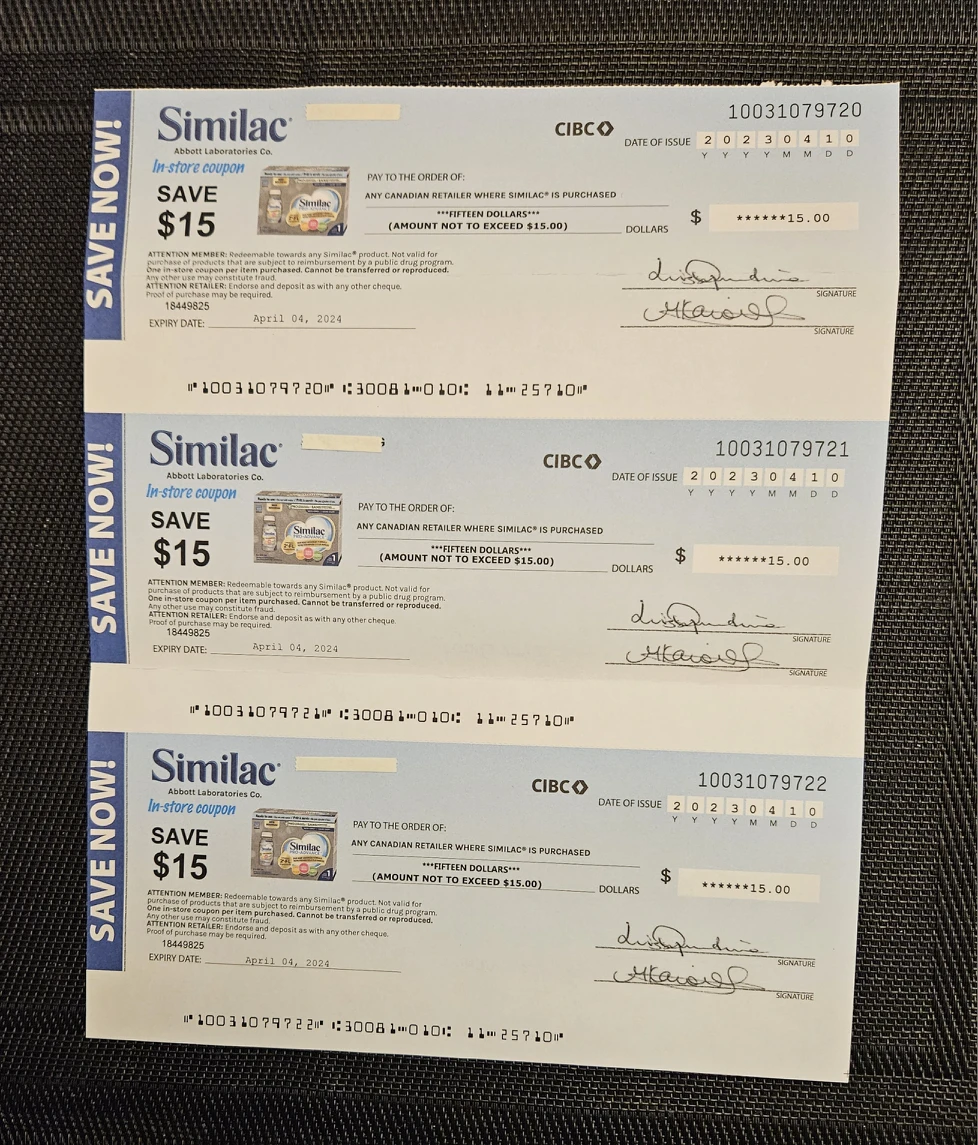 Similac coupons worth $100 image indicator(2)