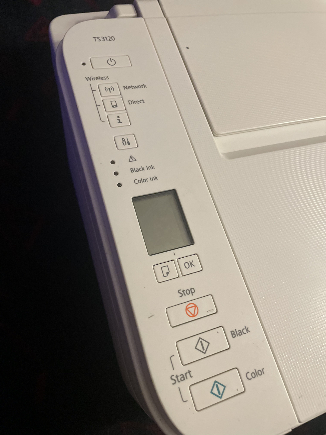 Canon Pixma TS3120 Printer image indicator(2)