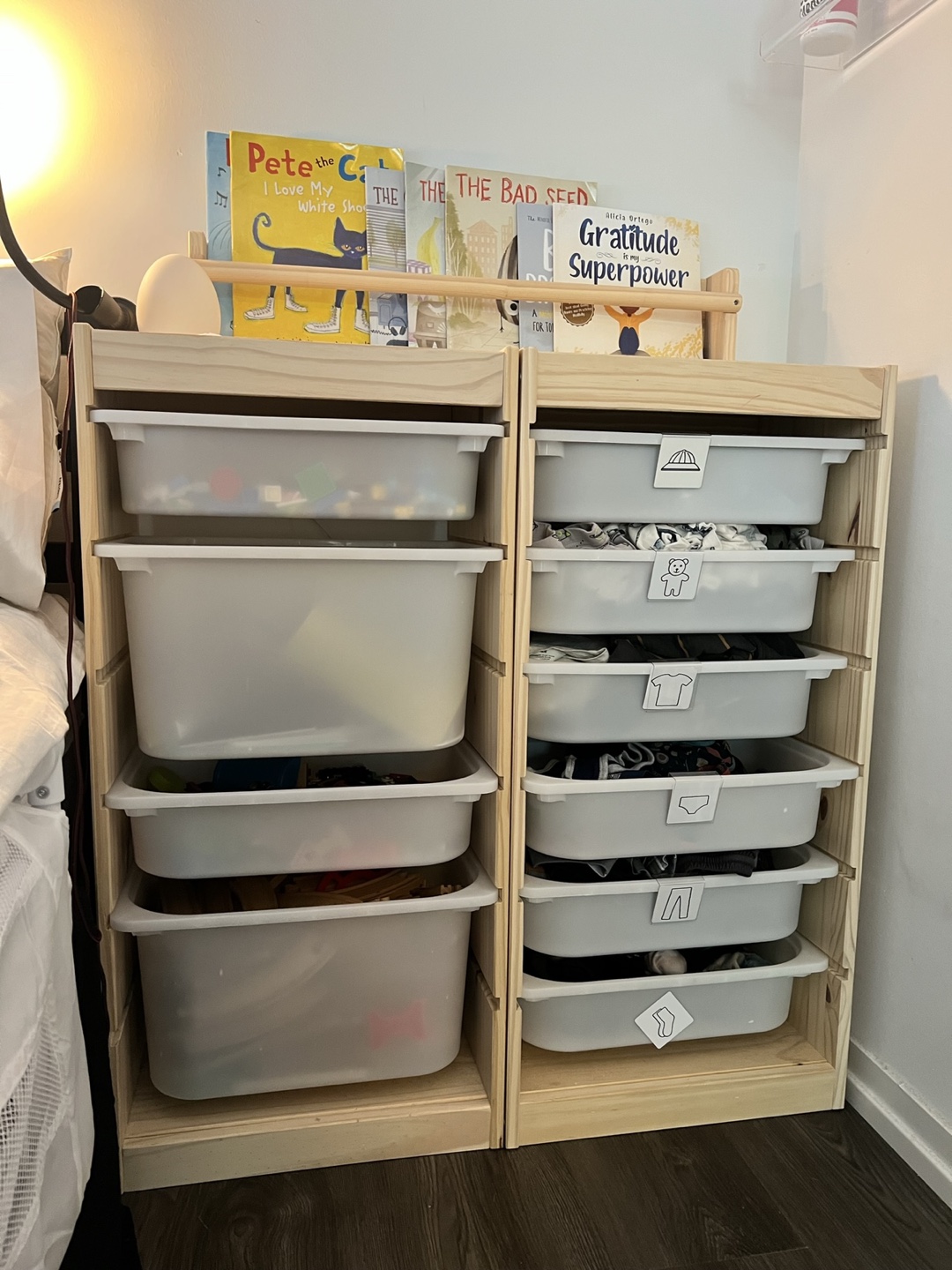 Kids Bedroom Set: Play Kitchen & Toy Storage - photo 2
