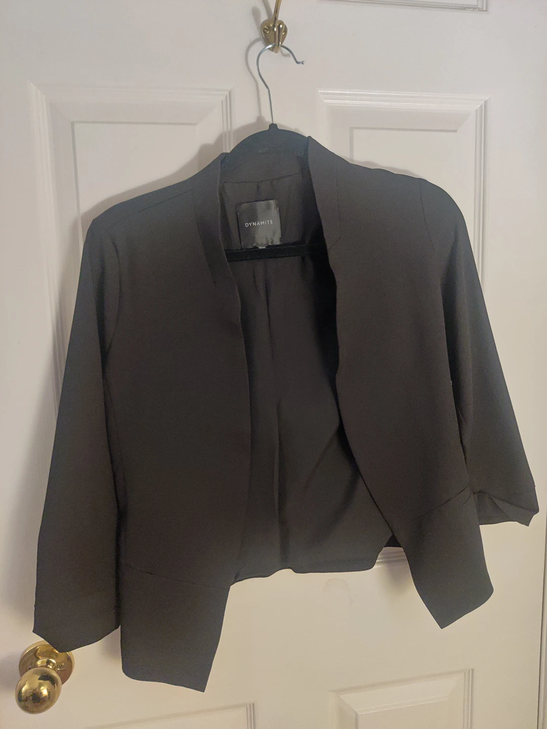 dynamite blazer black
