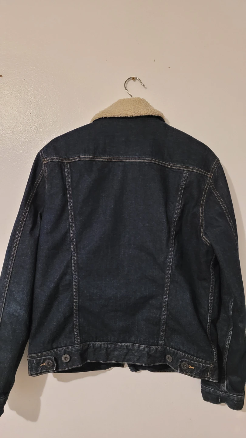 American Eagle men's winter jean jacket large - photo 3