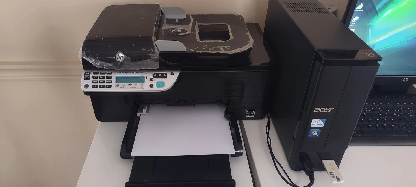 Desktop Computer, Printer, Monitor, Keyboard, Mouse image indicator(3)