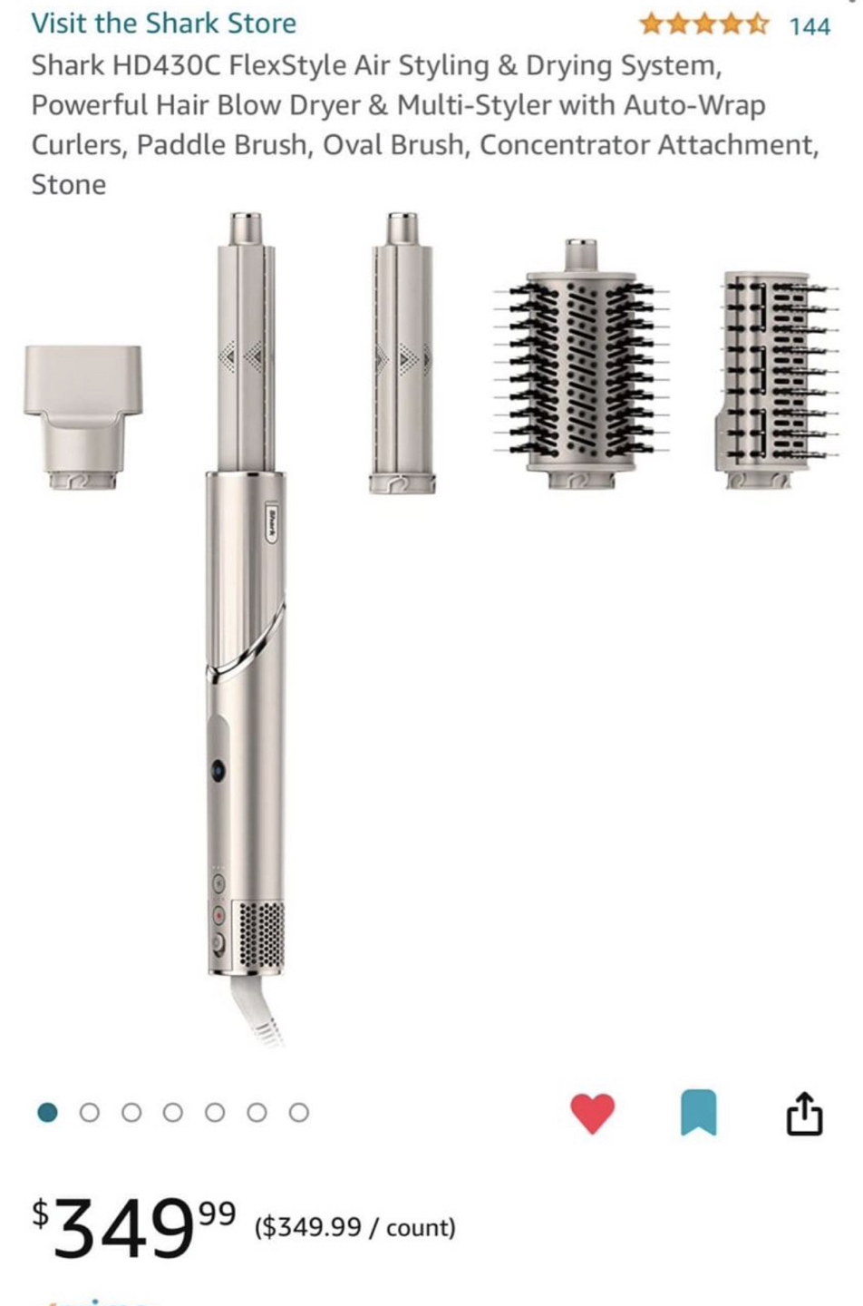 Shark Flexstyler retails for $349 - photo 3
