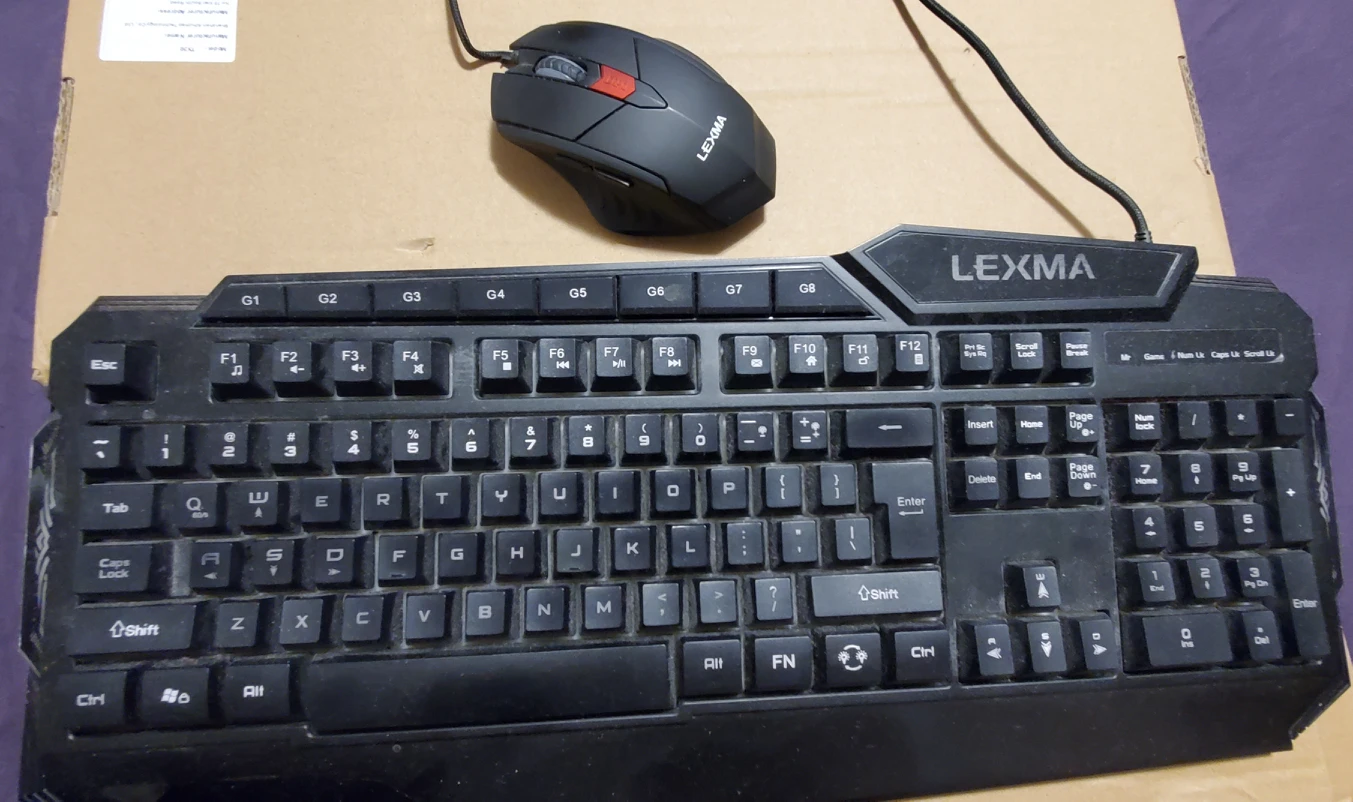 Light up mouse and keyboard set thumbnail