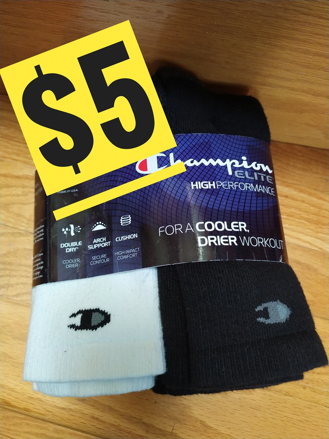 === New Mens Socks (5 pairs) === thumbnail
