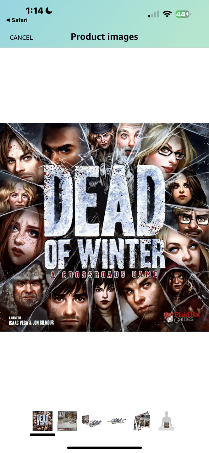 Dead of Winter by Plaid Hat Games Game Board for Age 13+ thumbnail