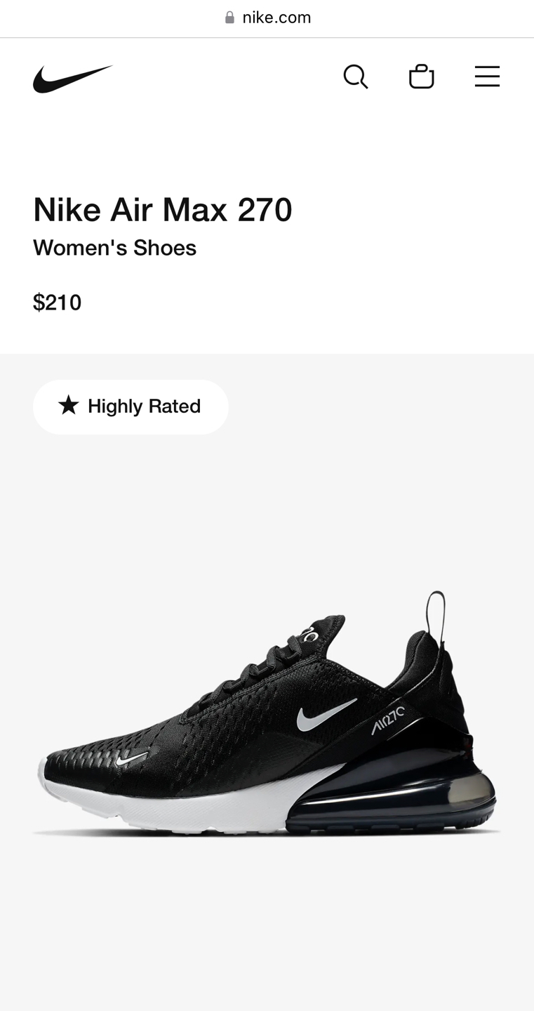 Woman’s Nike Air Max 270 - photo 4