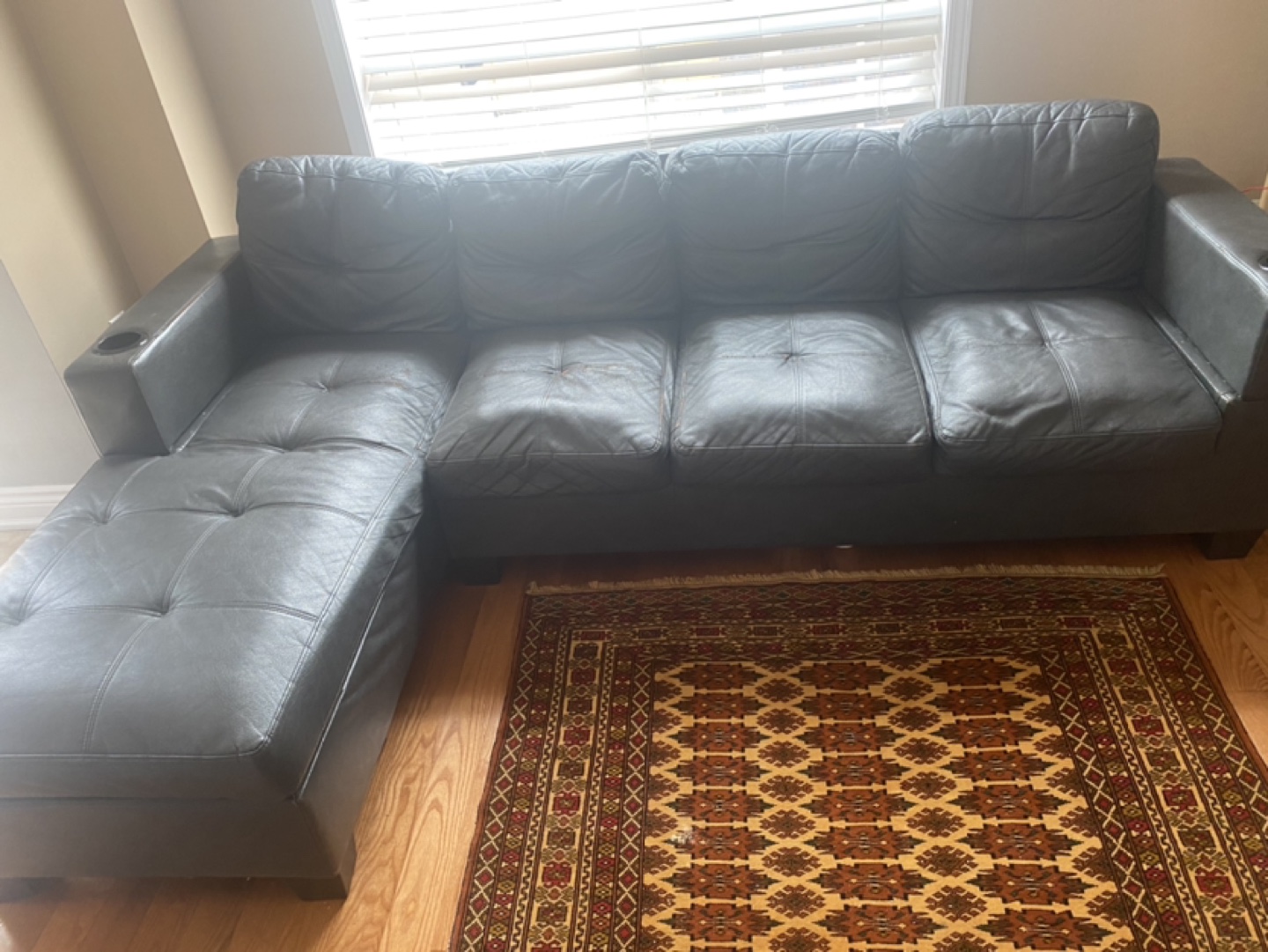 fL shape sofa #freecycle