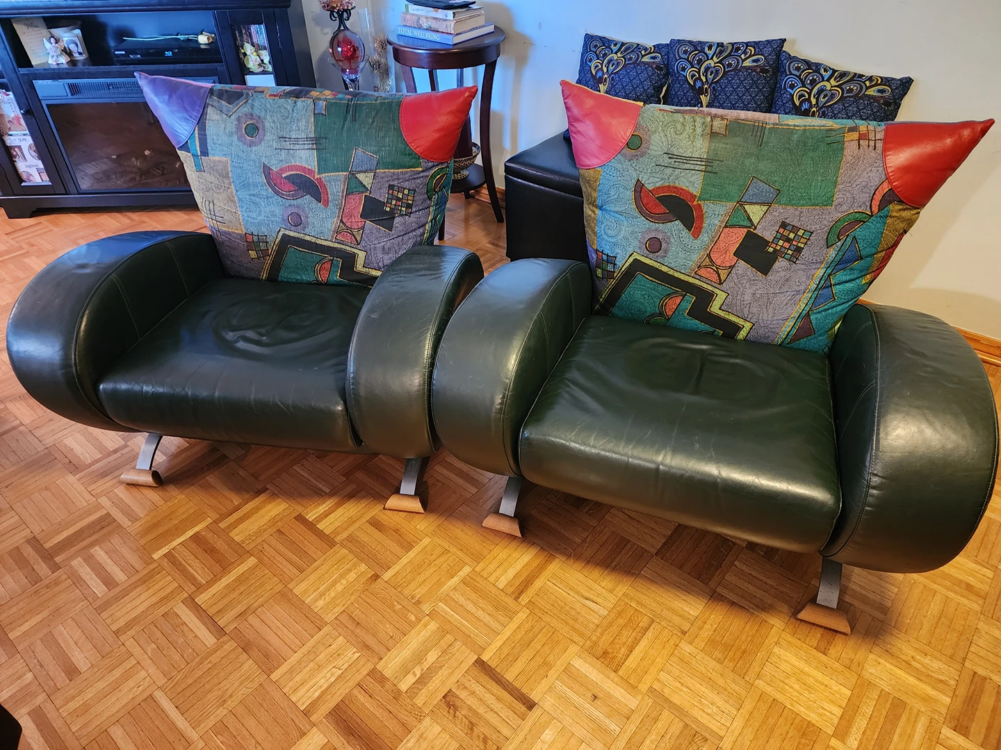 designer  leather chairs