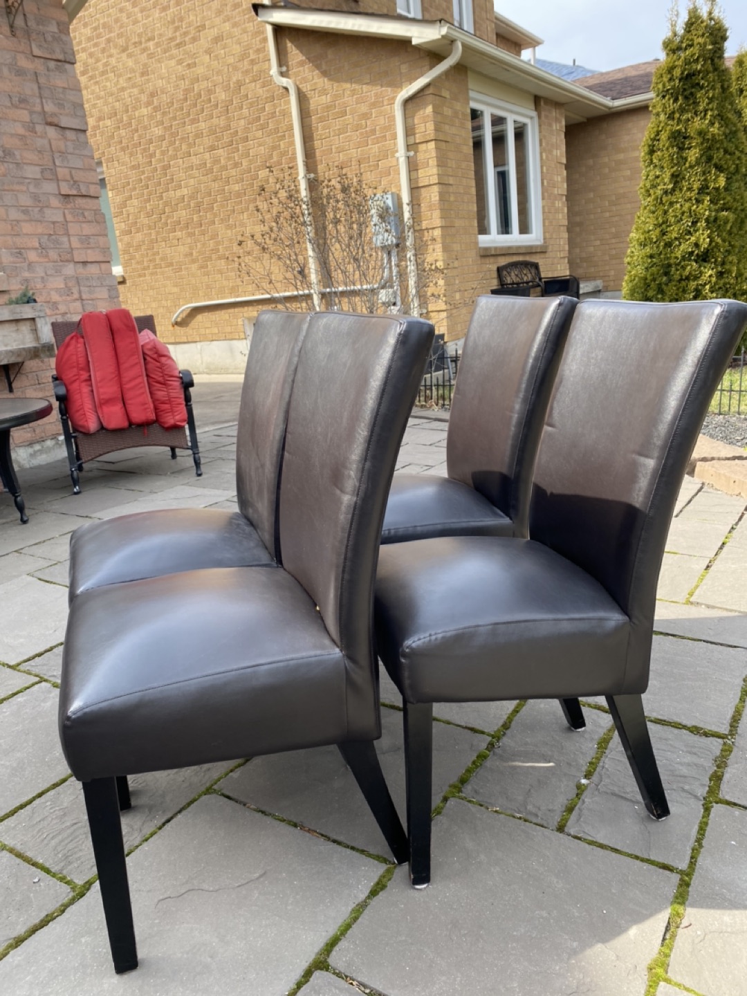 Faux Leather chairs - photo 2