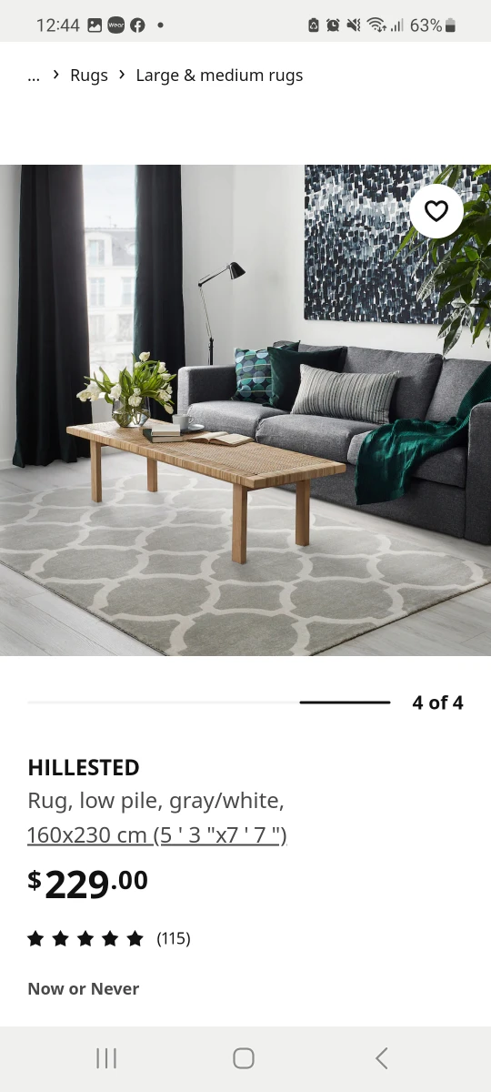 IKEA Rug thumbnail