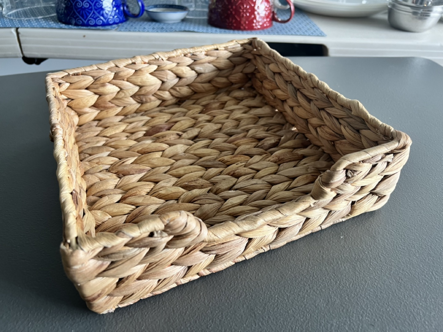 IKEA woven tray