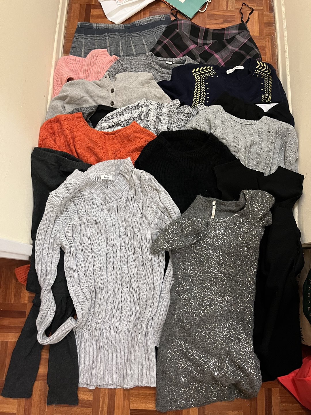 Winter sweaters and skirts thumbnail
