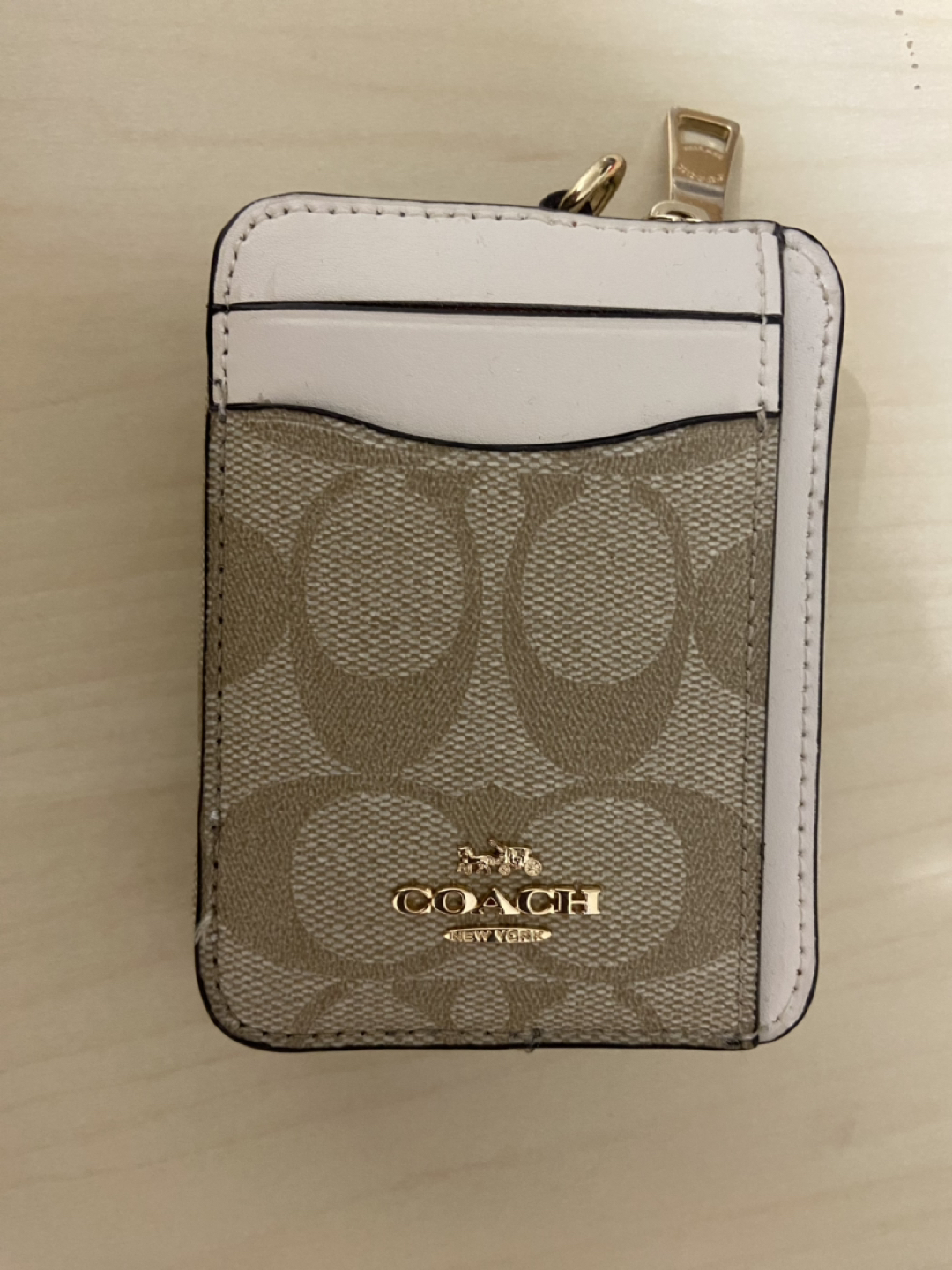 Coach Zip Card Case