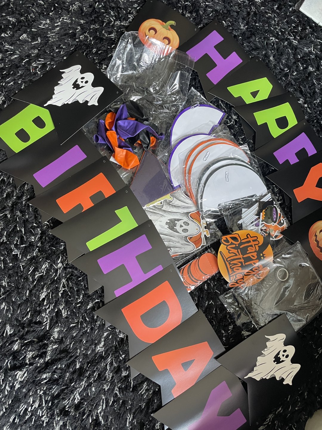 Halloween birthday theme