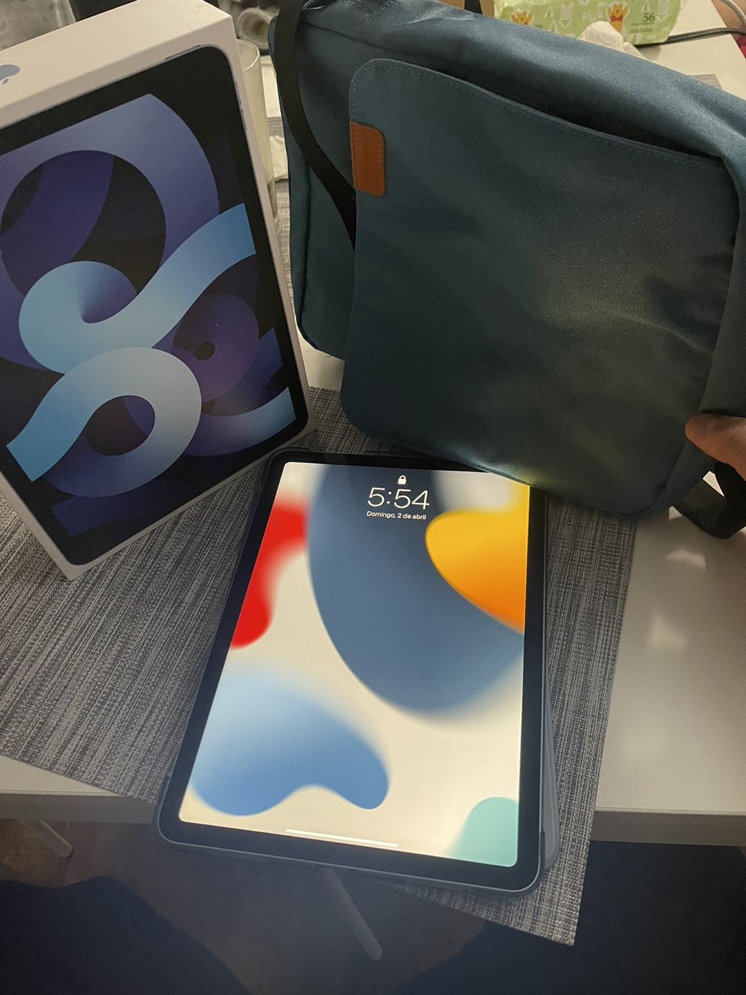 iPad Air 5.   Blue