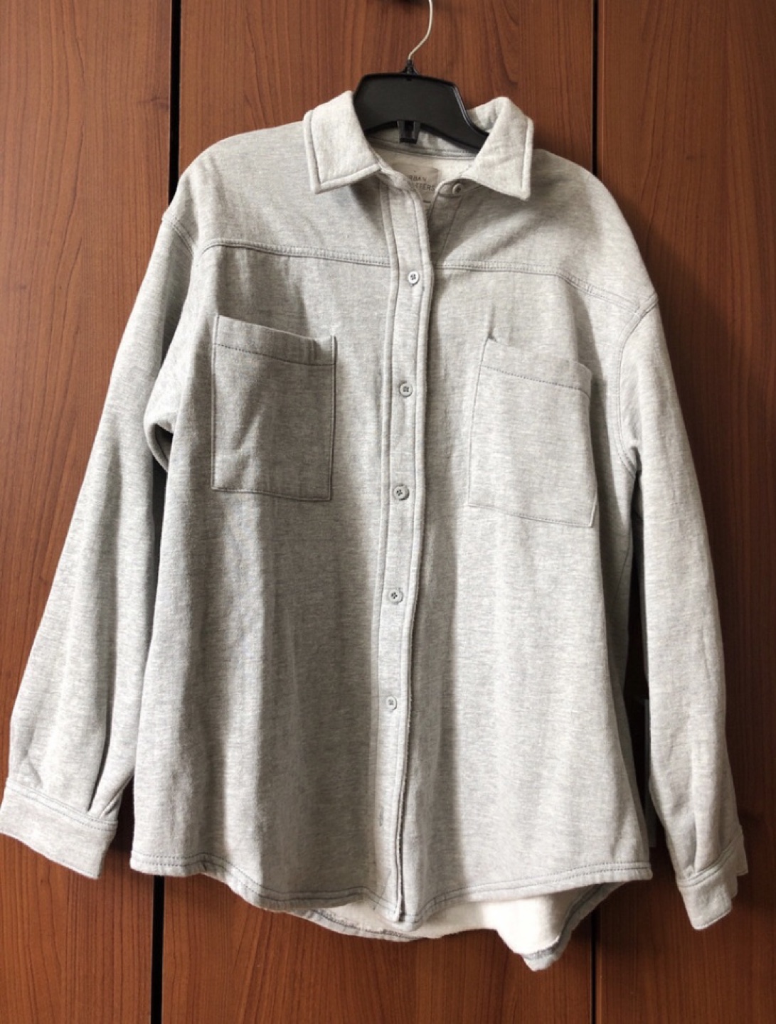 Urban Outfitters Gray Shirts Jacket