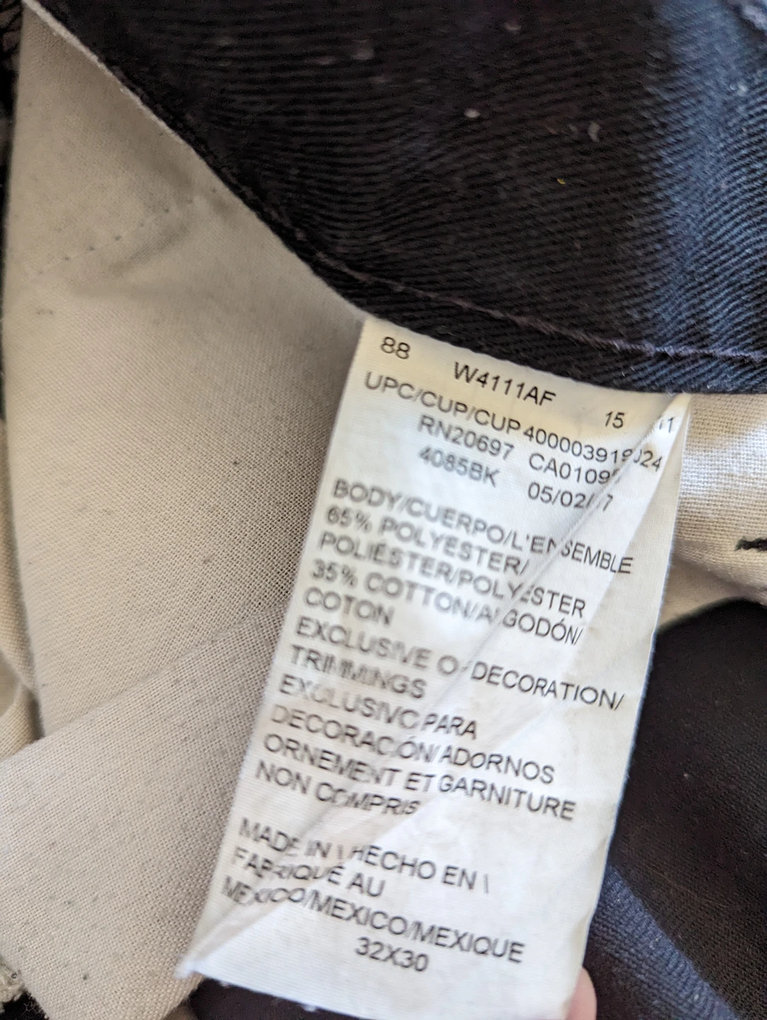 Black Cargo Pants 32/30 (Security/Tac Uniform) - photo 2