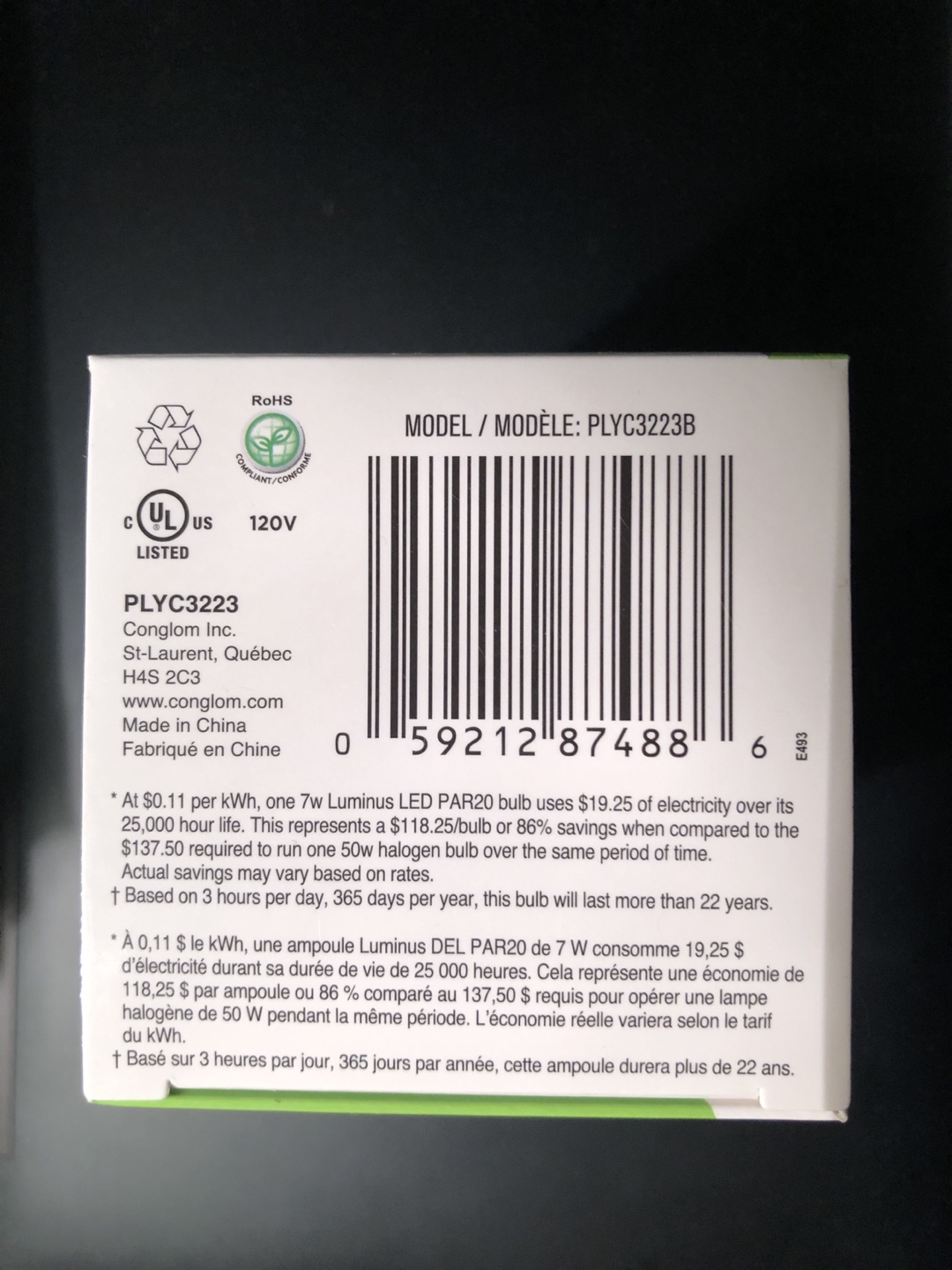 PAR20 7W LED Lights BNIB image indicator(4)