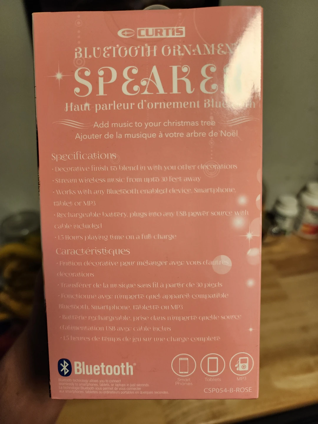 Bluetooth ornament speaker image indicator(3)