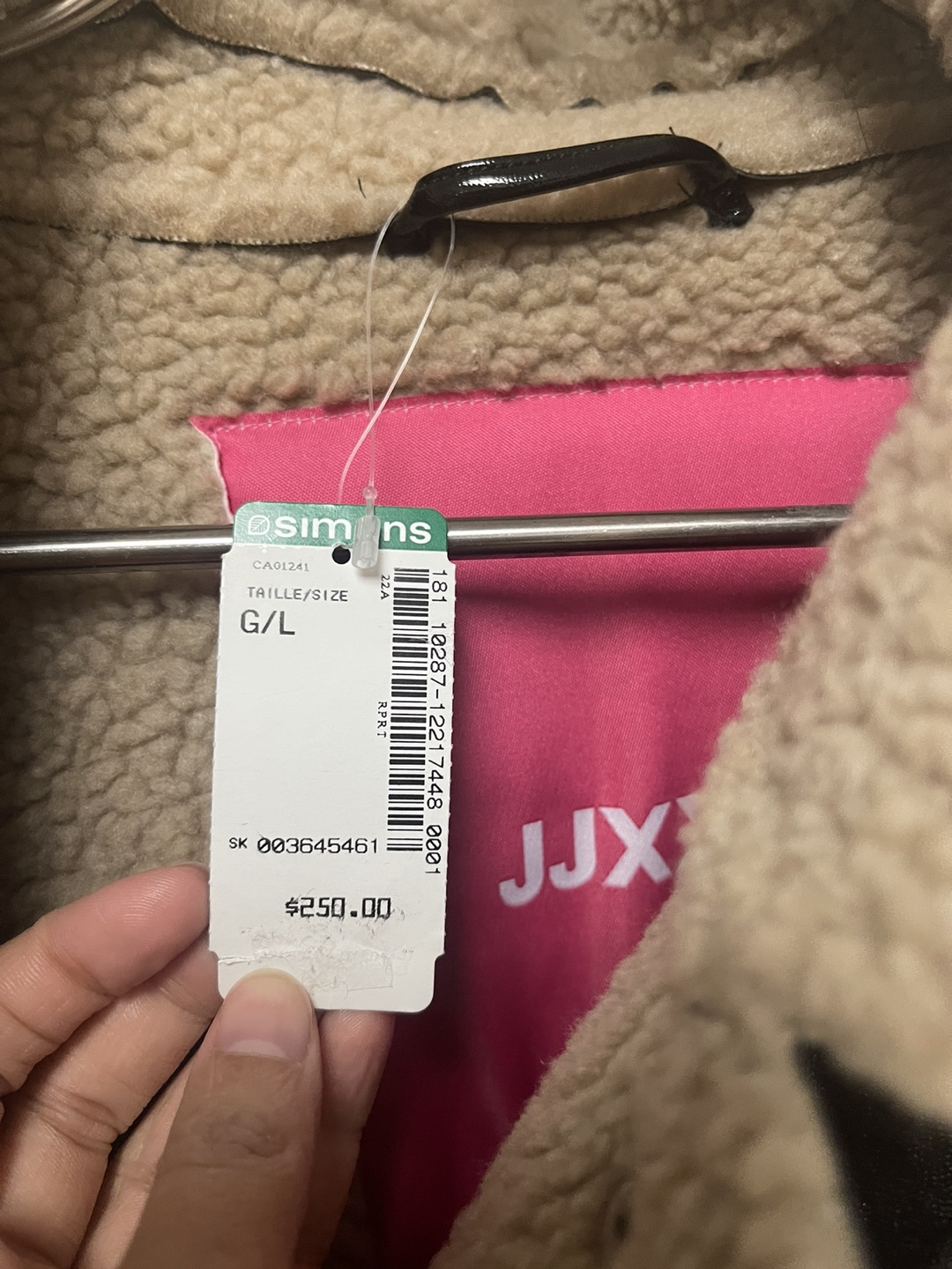 Long faux-shearling coat image indicator(2)