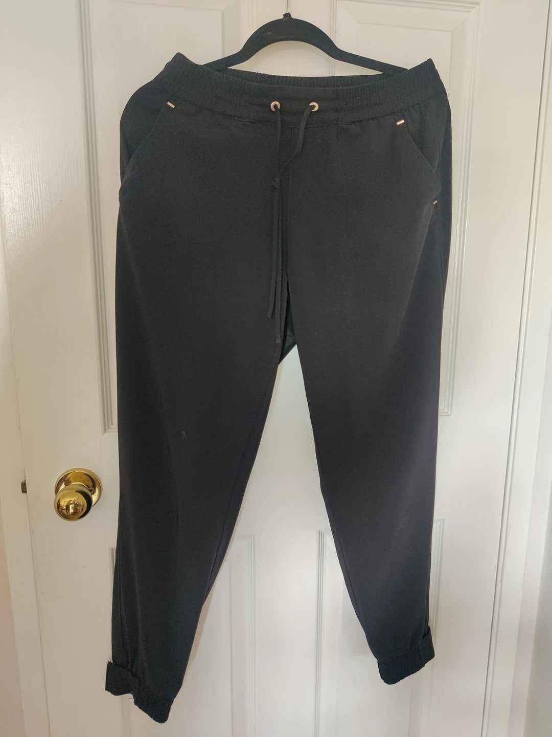 dynamite black jogger pants thumbnail