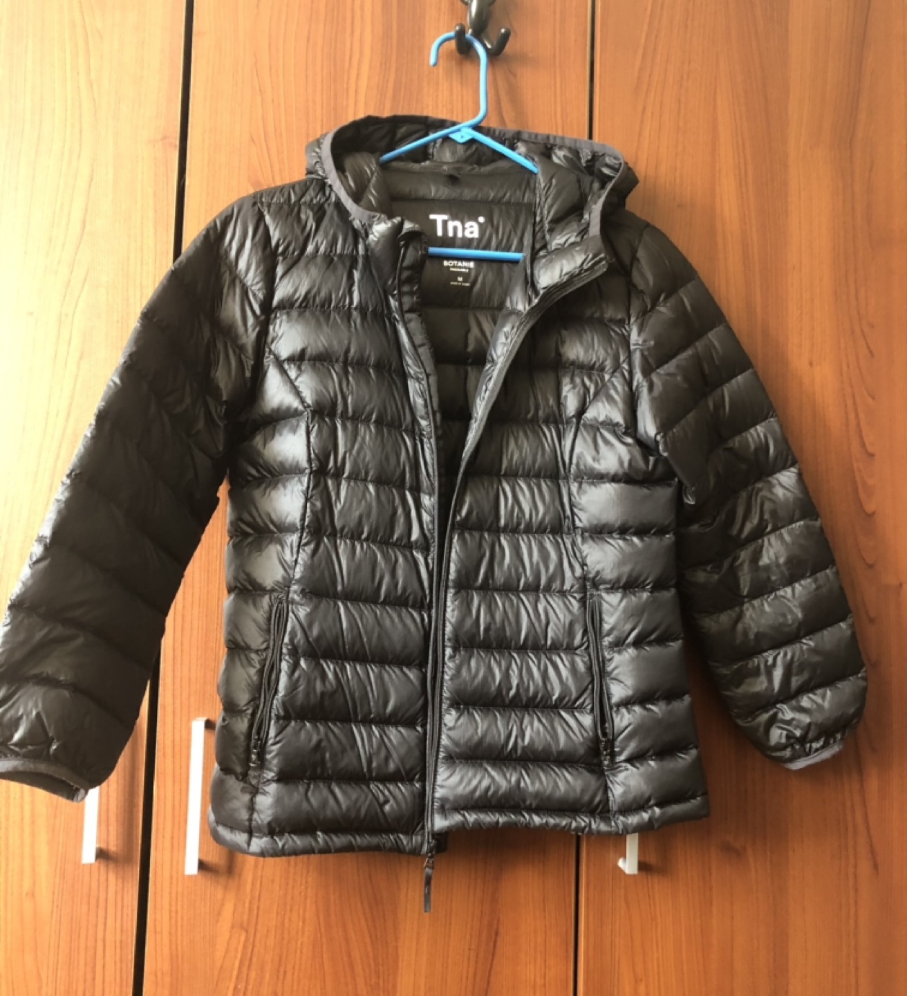 Black Packable Puffer Jacket
