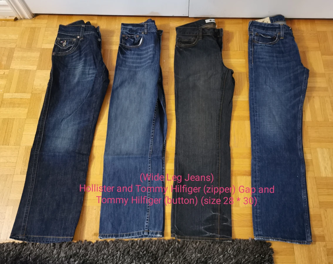 Men's Wide Leg Jeans(size 28*30) (Price is firm) $20 for all