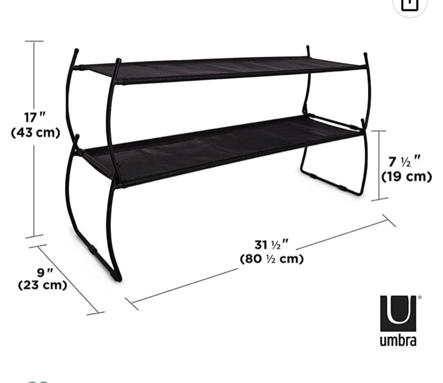 Umbra shoe rack thumbnail