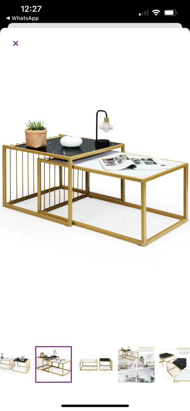 Wayfair Nesting Coffee Table - photo 5