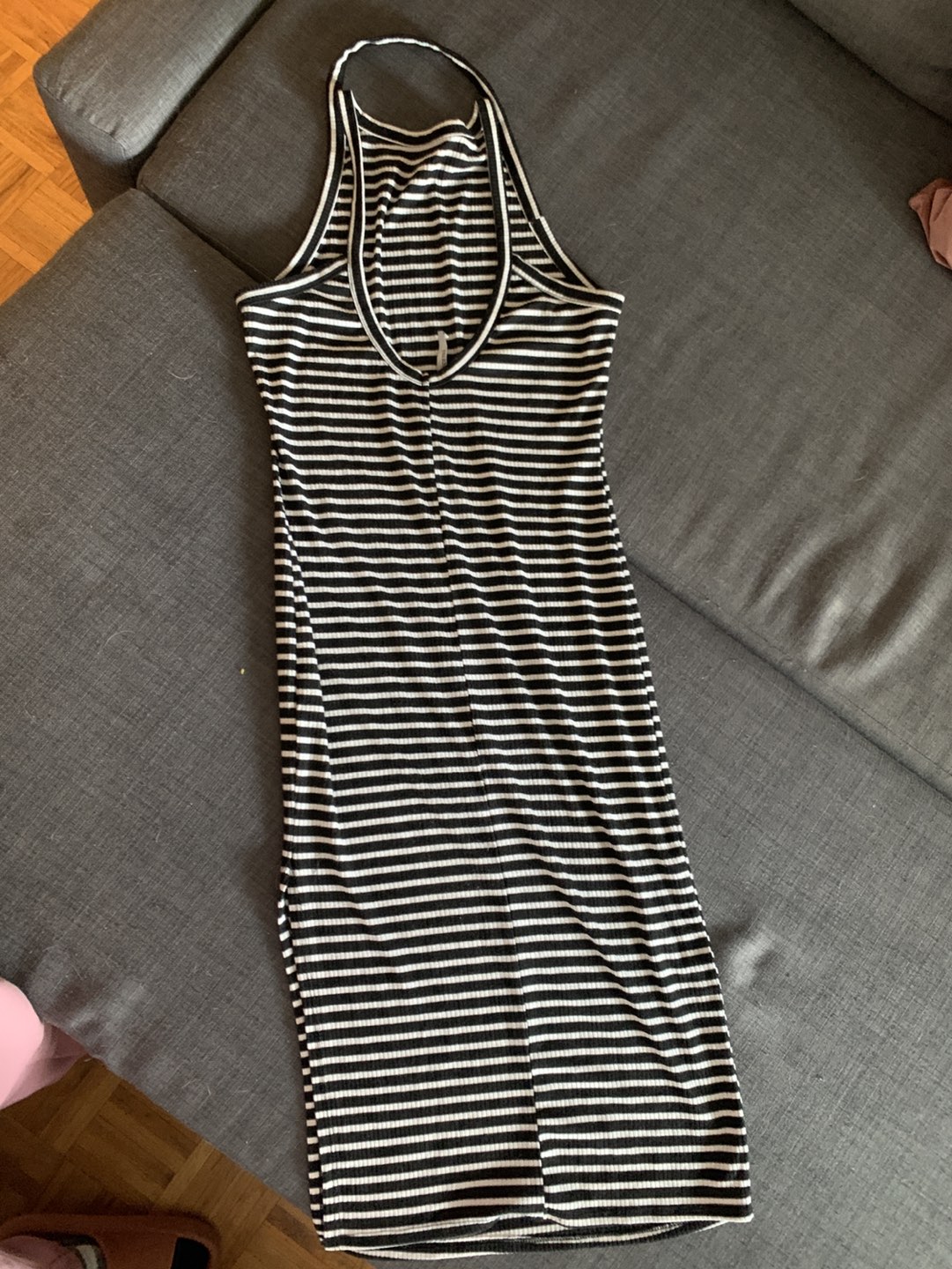 Striped summer dress thumbnail