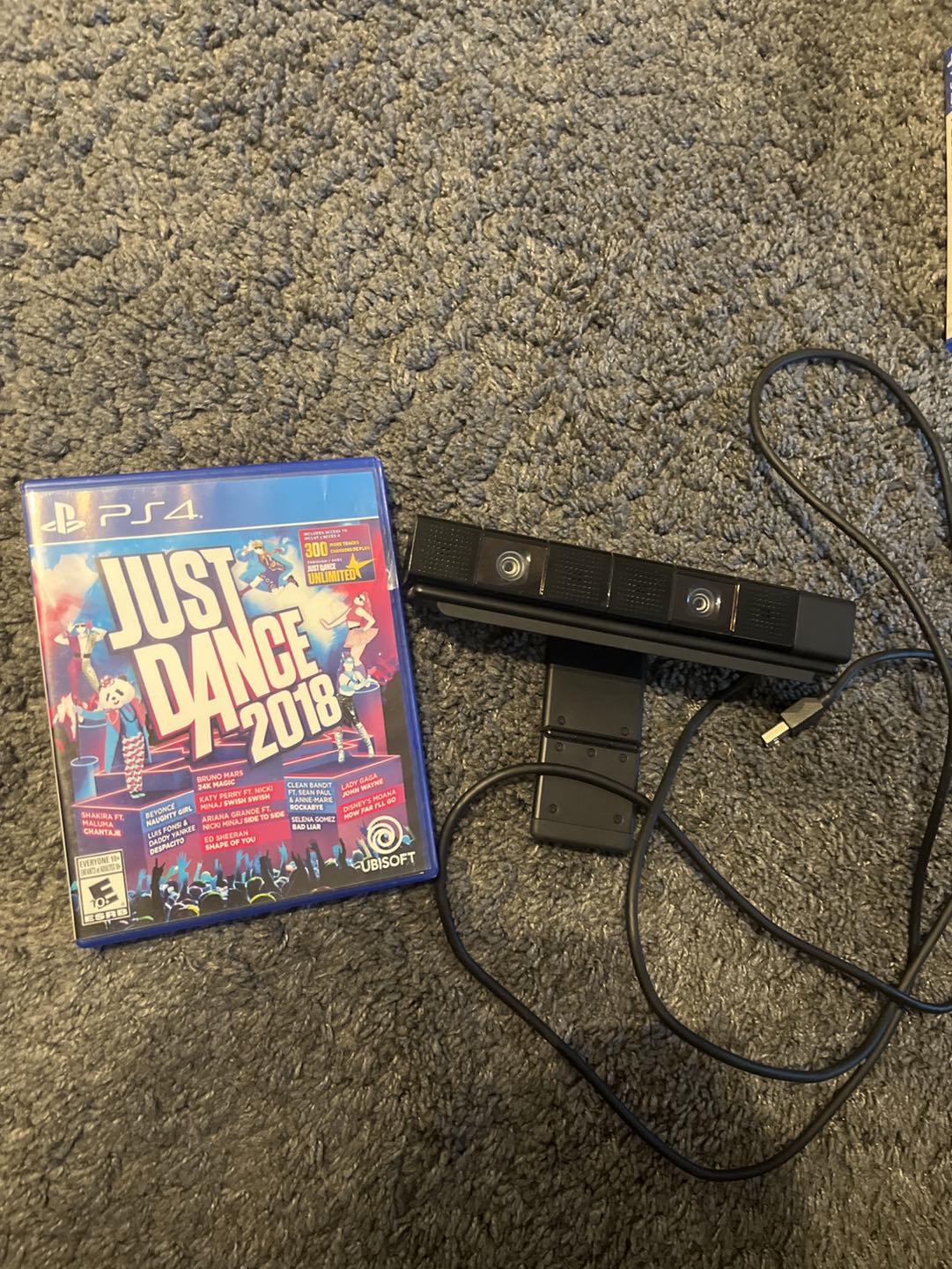 PlayStation4 Just dance & camera for playstation